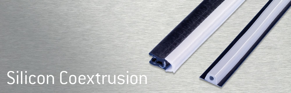 Silicone co-extrusion