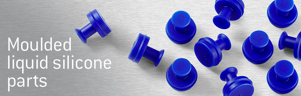 Moulded liquid silicone parts